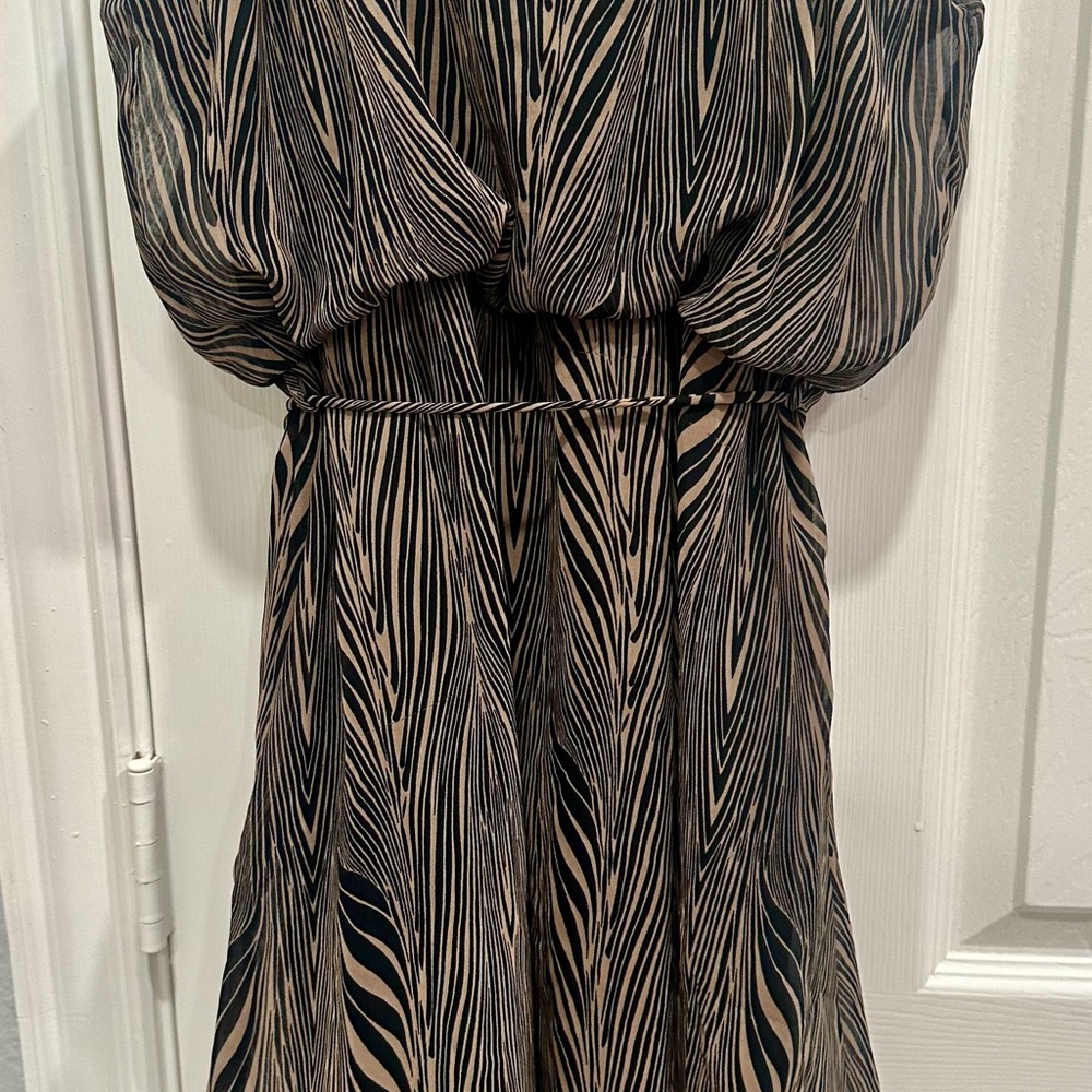 Final Touch: Medium, Zebra Print Sundress - image 2